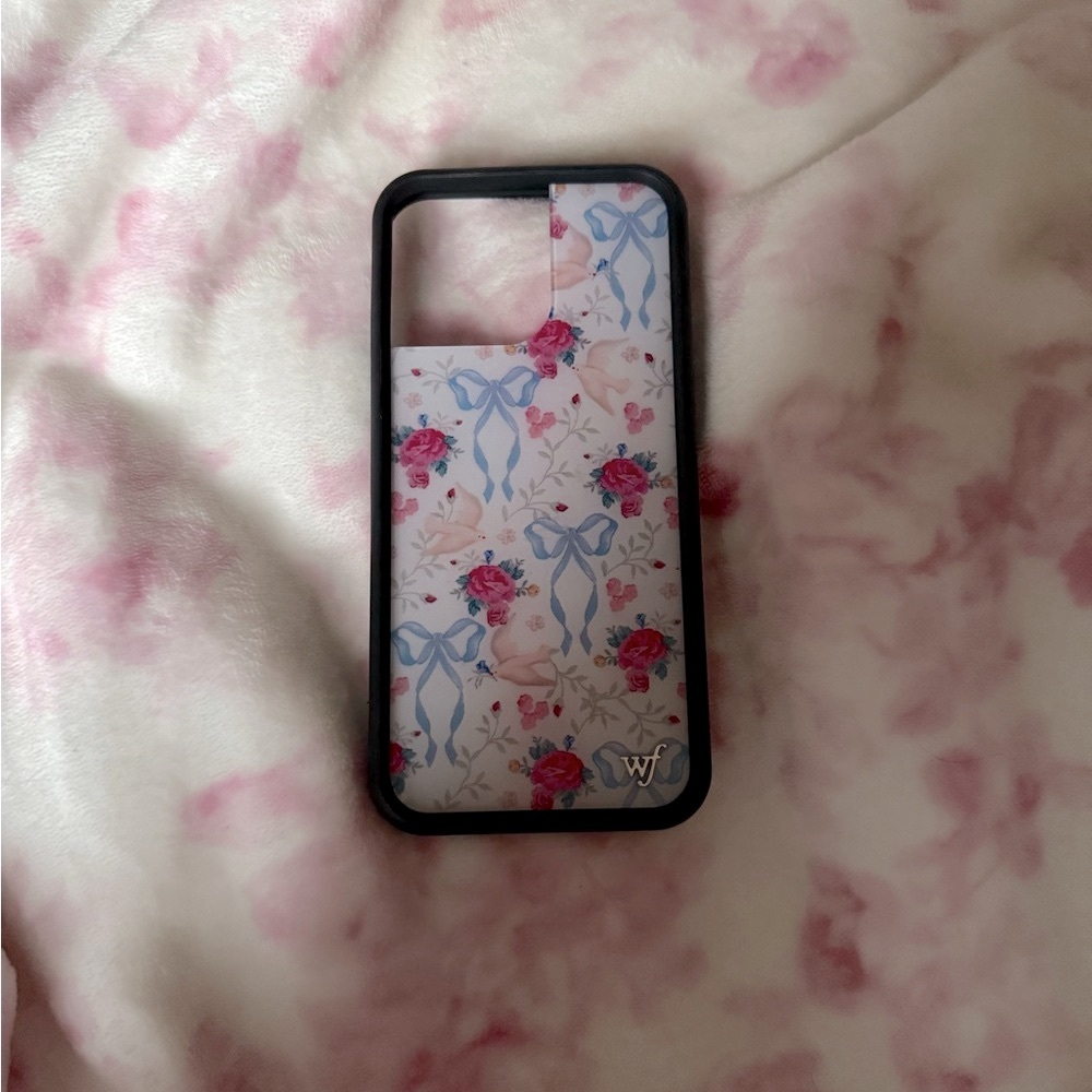 Wildflower Floral with Bows iPhone 16 Pro Max Case (6.9”)